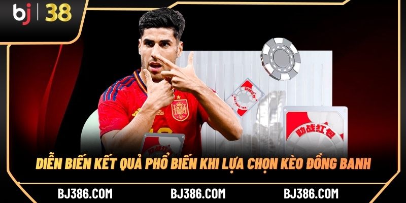 Diễn biến kết quả phổ biến khi lựa chọn kèo đồng banh