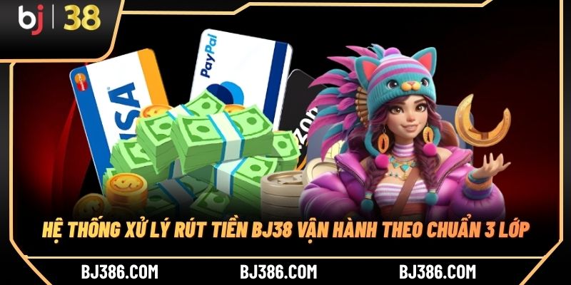 Hệ thống xử lý rút tiền BJ38 vận hành theo chuẩn 3 lớp
